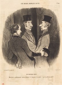 A New Hat by Honoré Daumier