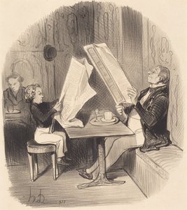 A Child Who Amuses Himself with Little... by Honoré Daumier