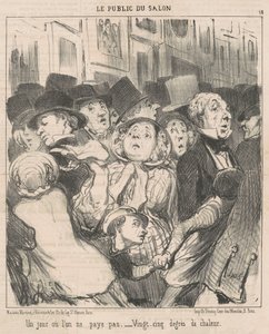 A Day When One Does Not Pay by Honoré Daumier