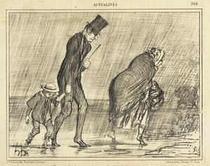A Country Outing During the Lovely Month of May by Honoré Daumier