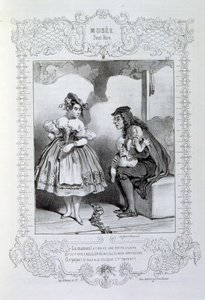 Illustrations about ideas and legends Philipon under the title Les Cent and Robert Macaire