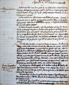 Page from Mirabeau
