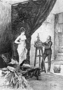Illustration by Georges Cain for Cousin Bette, Novel by Honore de Balzac by Honore de Balzac