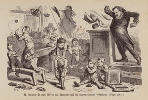 Illustration for Un Bon Petit Diable by Horace (after) Castelli