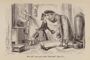 Illustration for Un Bon Petit Diable by Horace (after) Castelli