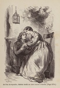 Illustration for Un Bon Petit Diable by Horace (after) Castelli