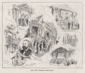 The New Holborn Restaurant by Horace Morehen