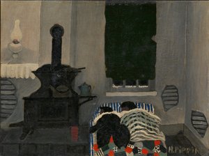 Asleep by Horace Pippin