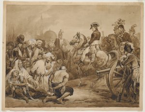 Bonaparte Granting Clemency to the Rebels of Cairo by Horace Vernet