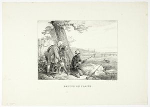 Easily Beaten by Emile Jean Horace Vernet