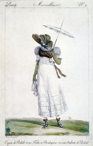 Fashion engraving by Horace Vernet (1789 - 1863), made around 1810 for 