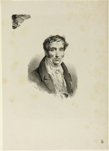 Portrait of Pierre Guérin by Emile Jean Horace Vernet