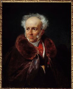 Portrait of the painter Jean Baptiste Isabey (1767-1855) by Emile Jean Horace Vernet
