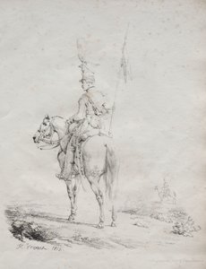 Receuil dessais lithographiques: Le Lancier en Vedette
