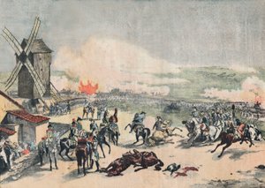 Battle of Valmy on September 20 by Emile Jean Horace Vernet