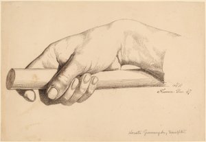 Right Hand Holding Short Rod