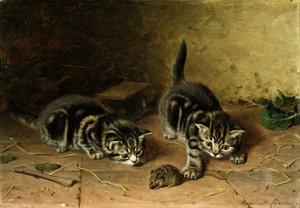 Reluctant Playmate by Horatio Henry Couldery