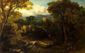 A Border Keep by Horatio McCulloch