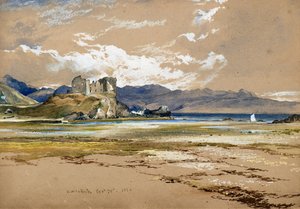 Knock Castle, Skye, c.1834 by Horatio McCulloch