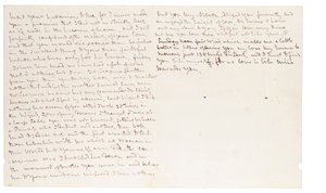 Autograph Letter to Lady Hamilton