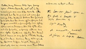 Letter from Lord Horatio Nelson to Lady Emma Hamilton, 19th October 1805 by Horatio Nelson