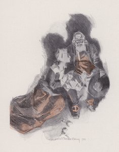 Illustration for Evangeline, A Tale of Arcadie, by Henry Wadsworth Longfellow