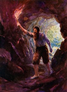 Illustration for Robinson Crusoe by Howard Davie