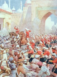 Sir Henry Havelock at the Relief of Lucknow