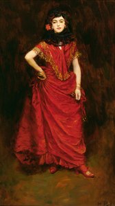 The Dancer (book illustration) by Howard Pyle