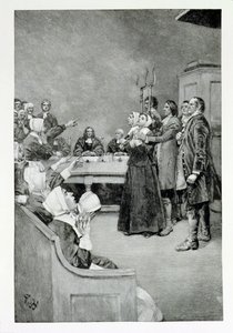 The Trial of a Witch, illustration from 