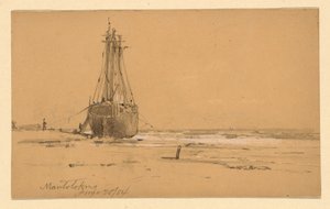 At the Seashore in Mantoloking by Howard Russell Butler