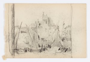Untitled (Fishing Boats) by Howard Russell Butler