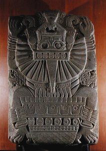 Tlaltecuhtli, post classic period (900-1521) by Huaxtec Huaxtec
