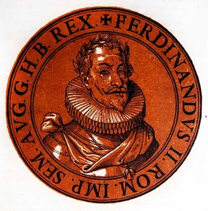 Medallion Portrait of Ferdinand II, Holy Roman Emperor