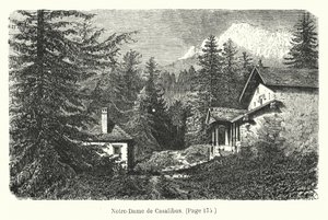 Illustration for Les Deux Robinsons de la Grande-Chartreuse by Hubert Clerget