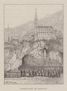 Notre-Dame De Lourdes by Hubert Clerget