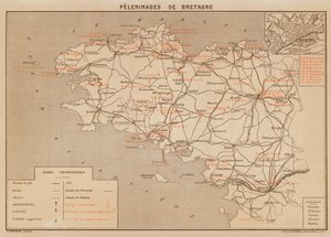 Pilgrimages of Brittany by Hubert Clerget