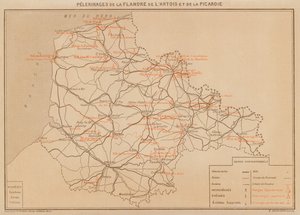 Pilgrimages of Flanders, Artois, and Picardy by Hubert Clerget