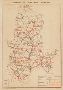 Pilgrimages of Lyonnais and Burgundy by Hubert Clerget