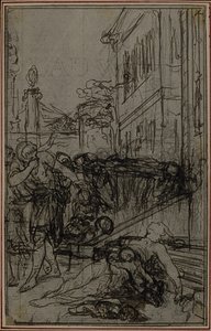 Study for the Vignette of Lucretius