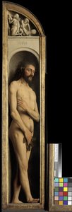 Adam (detail) by Hubert & Jan van (1390 1441) Eyck