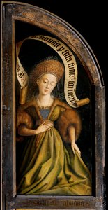 Cumaean Sibyl, from the exterior of the right wing of the Ghent Altarpiece by Hubert & Jan van (1390 1441) Eyck