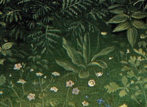 Detail of the Adoration of the Mystic Lamb, from the Centre Panel of the Ghent Altarpiece by Hubert & Jan van (1390 1441) Eyck