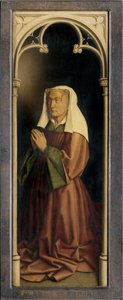 Lysbette Borluut (detail) by Hubert & Jan van (1390 1441) Eyck
