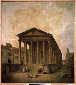 La Maison Carrée, Nimes, c.1780