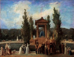 Monument Elevated at the Tuileries in Honor of Jean Jacques Rousseau