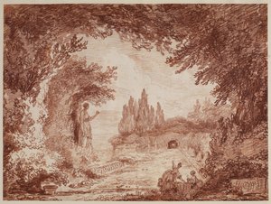 Terrace in an Italian Garden, c.1760