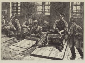 Blind Basket-Makers by Hubert von Herkomer