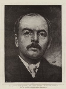 Dr Leander Starr Jameson, the Leader of the Raid in the Transvaal