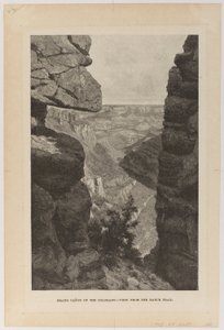 Grand Canyon of the Colorado, View from the Hance Trail by Hugh Bolton Jones